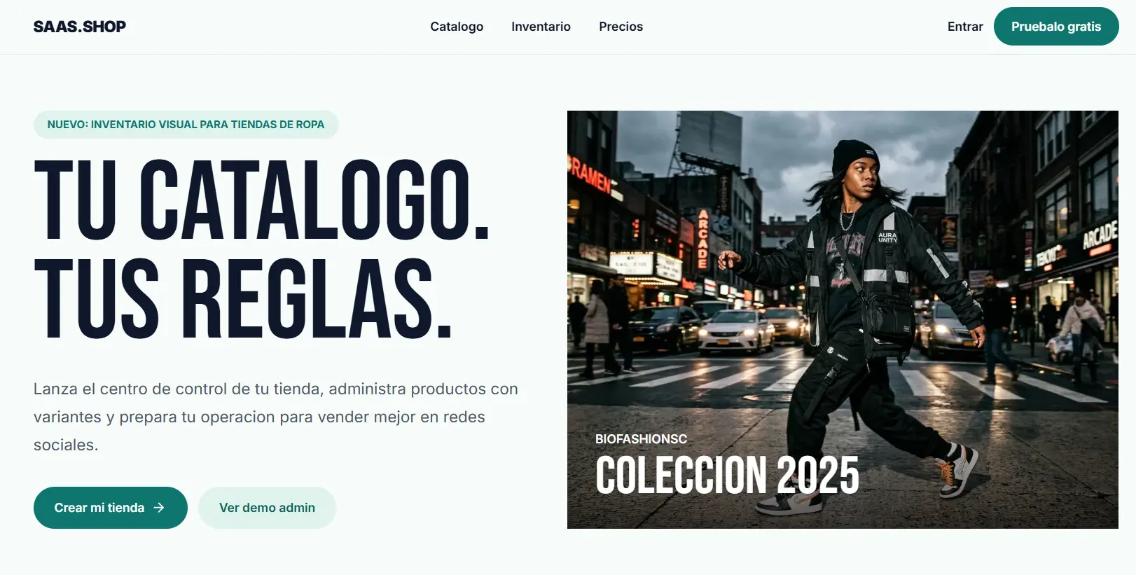 Sistema SaaS para venta de ropas