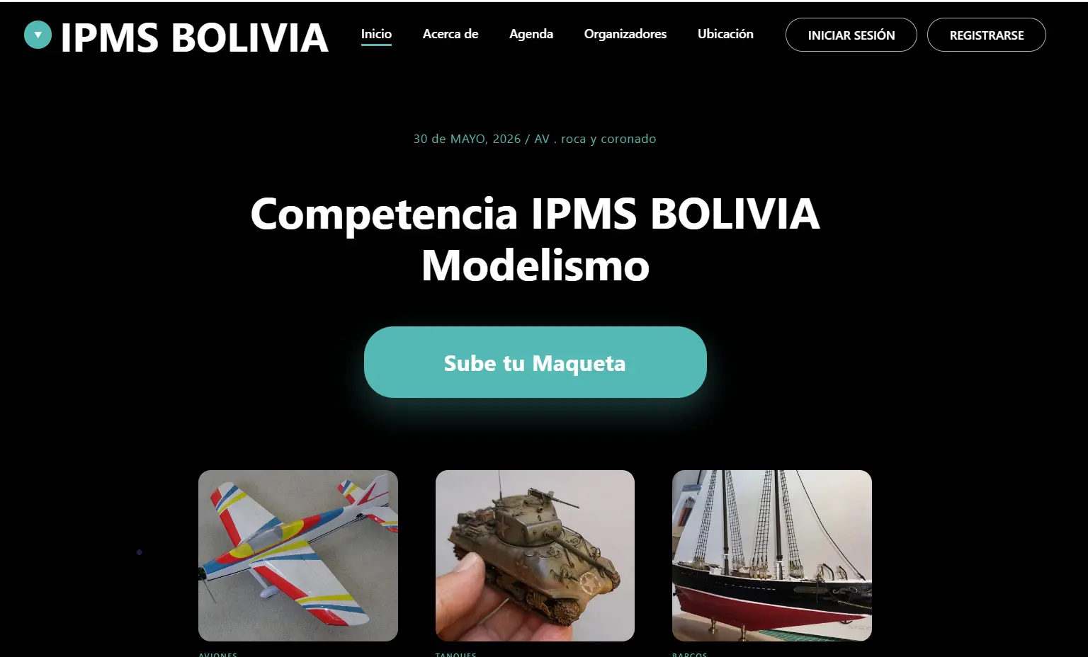 Sistema de gestion para competencia de maquetas